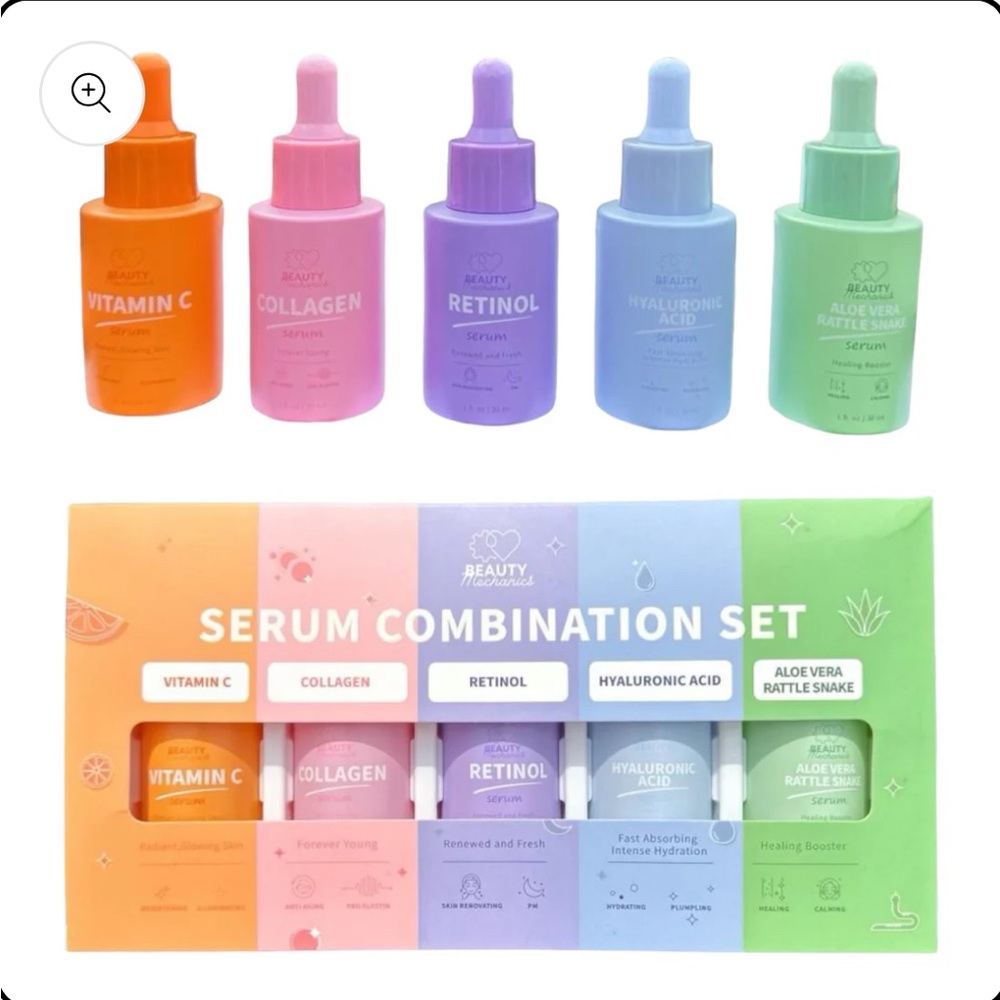 Serum Combination Set - Multicolor